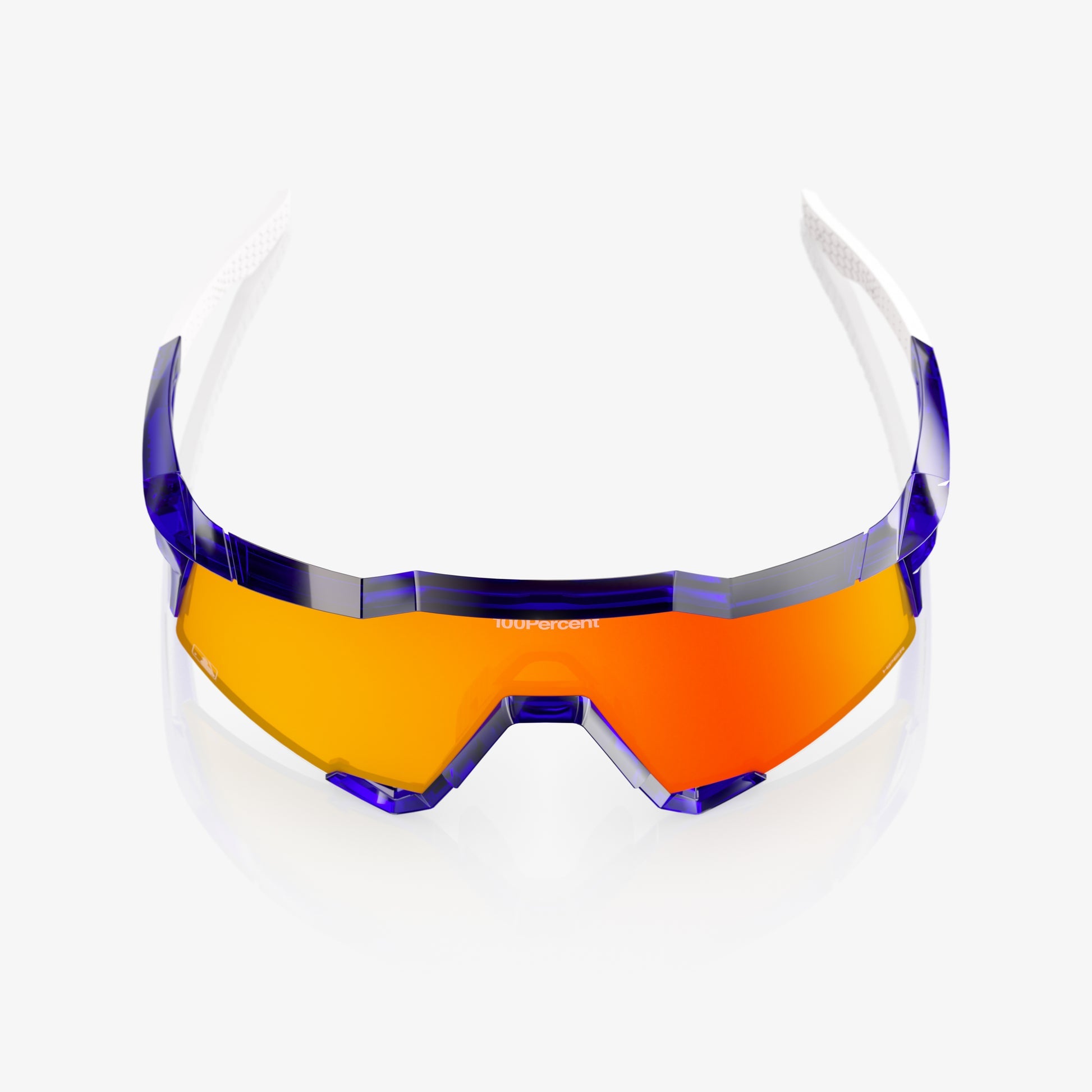 100% SPEEDCRAFT® MLB Authentic Polished Translucent Blue HiPER® Fire Red Mirror Lens 60007-10085