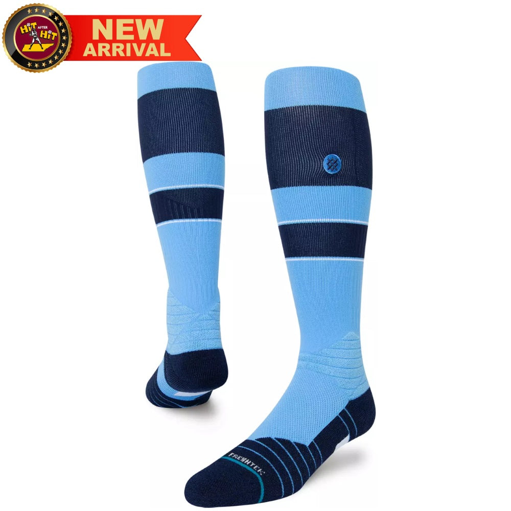 STANCE STRIPES OTC SOCKS - LIGHT BLUE