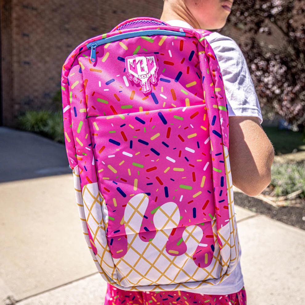Baseball Lifestyle 101 Ice Cream Backpack: Strawberry