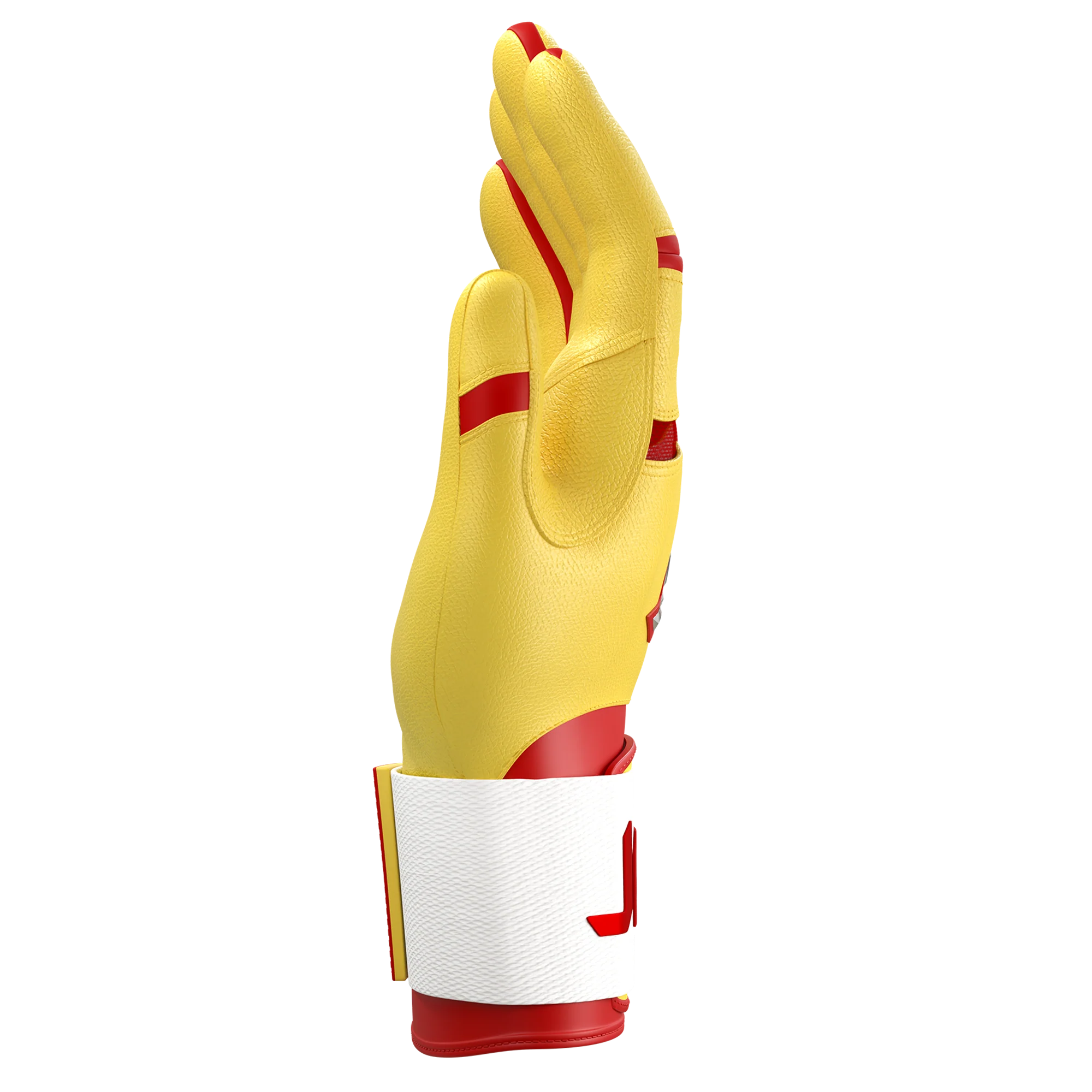 Jax Youth Strap Cuff Batting Gloves: Inferno Flash