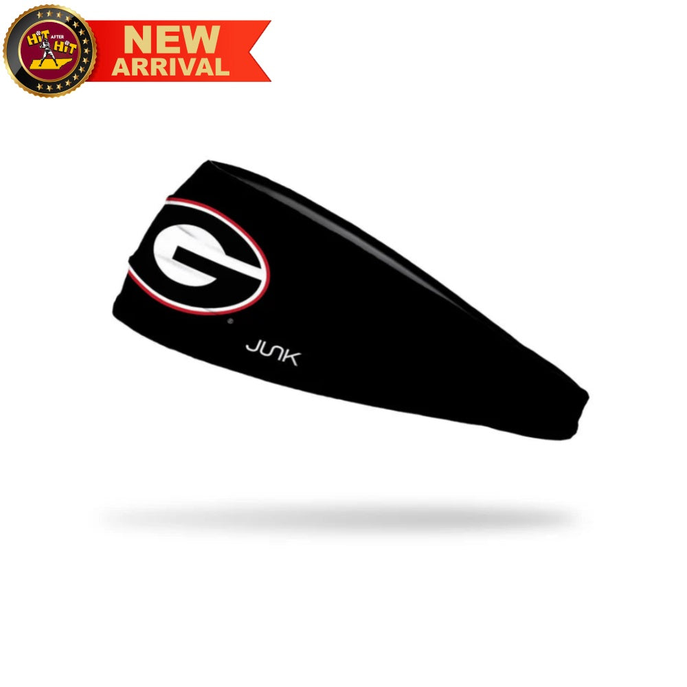University of Georgia Black BBL - Junk Headband