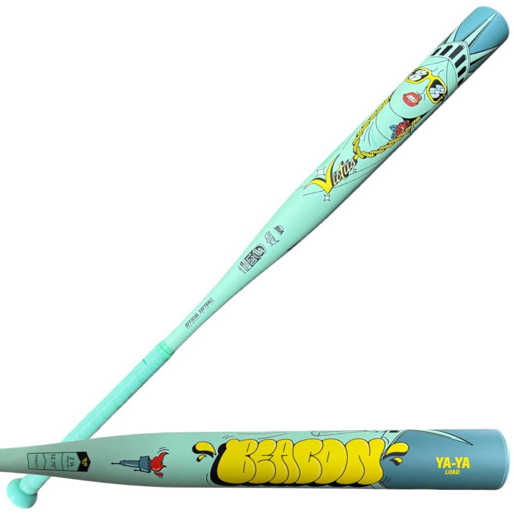 Victus Beacon 12.75" Endloaded USSSA Slow Pitch Softball Bat: VSPB1YU