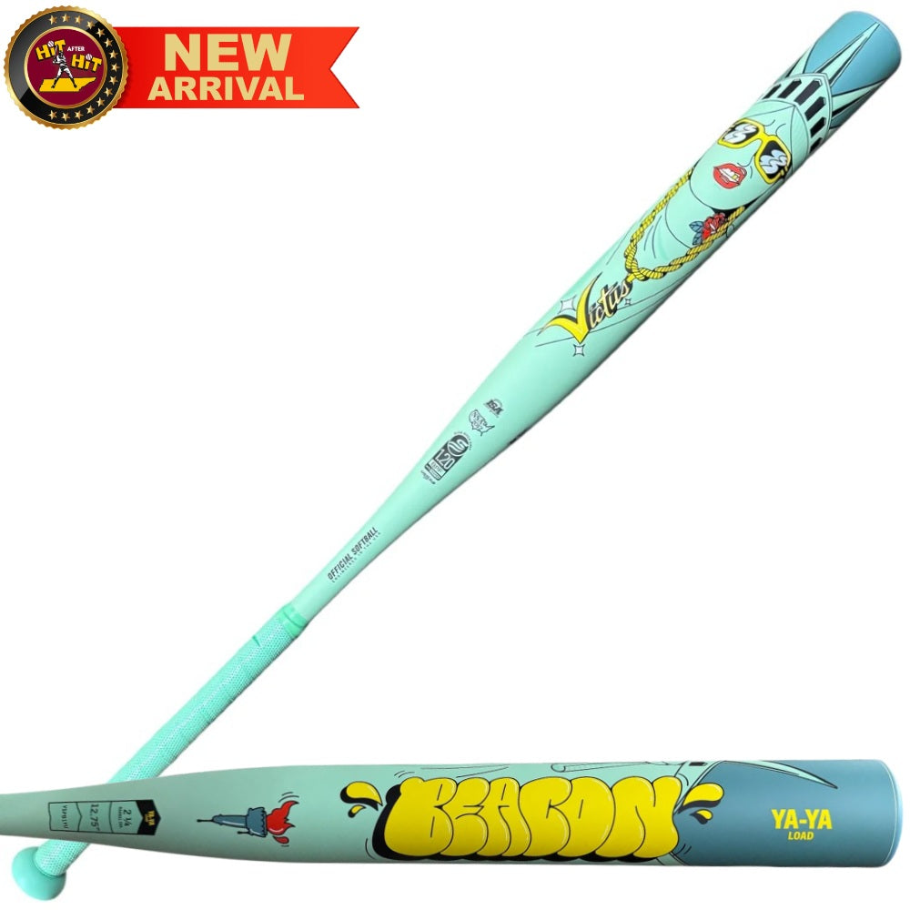 Victus Beacon 12.75" Endloaded USSSA Slow Pitch Softball Bat: VSPB1YU