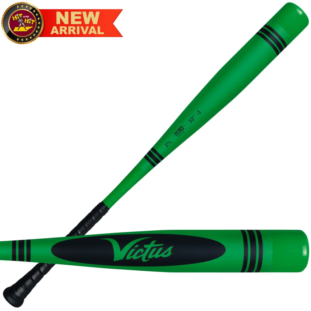 Victus Green Crayon BBCOR -3 Baseball Bat: VCBVIBC-GR
