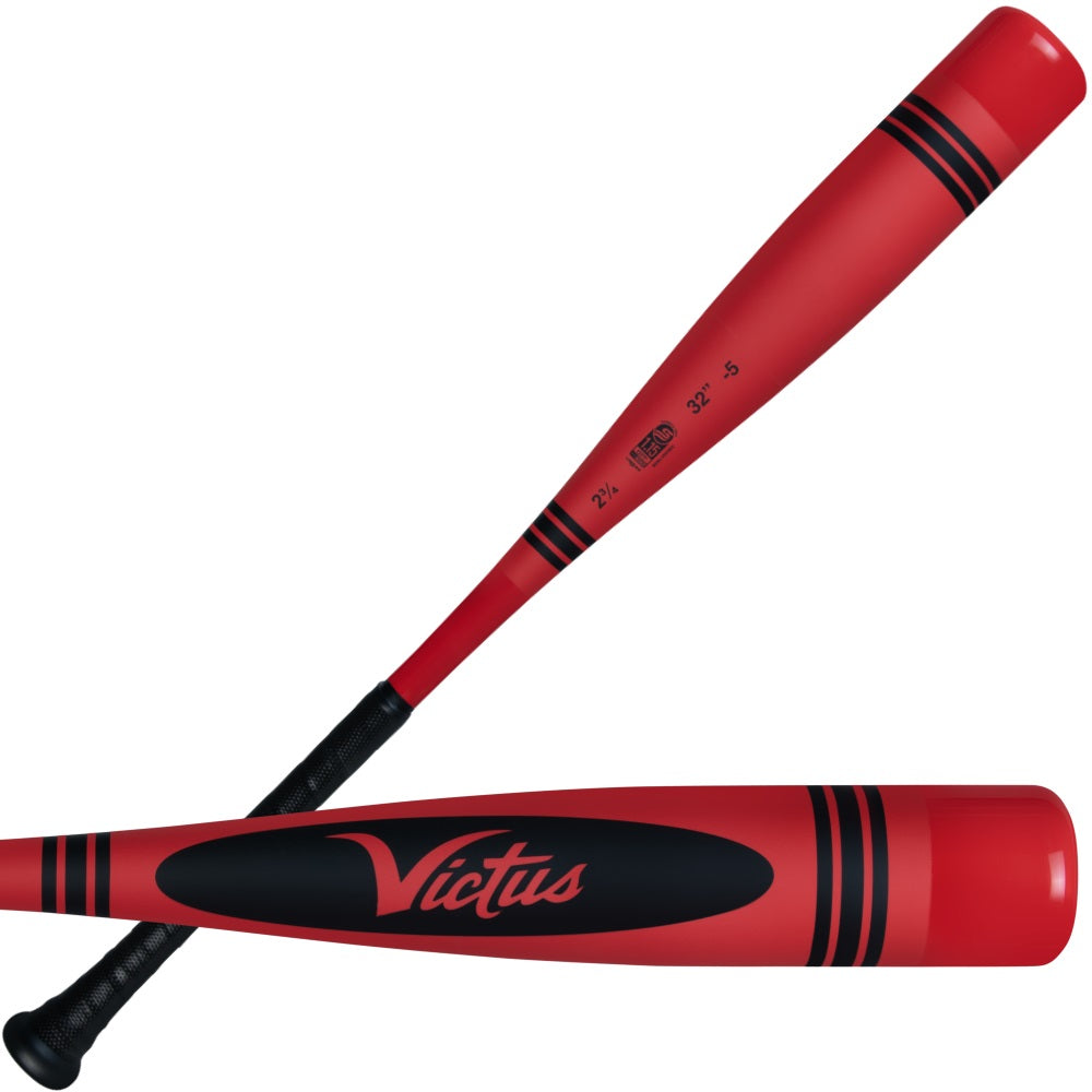 Victus Red Crayon -5 USSSA Baseball Bat: VSBVIB5C-R