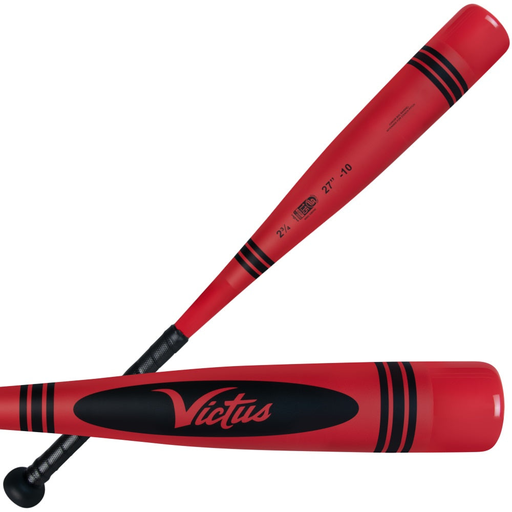 Victus Red Crayon JBB-10 USSSA Baseball Bat: VJBBVIBC-R
