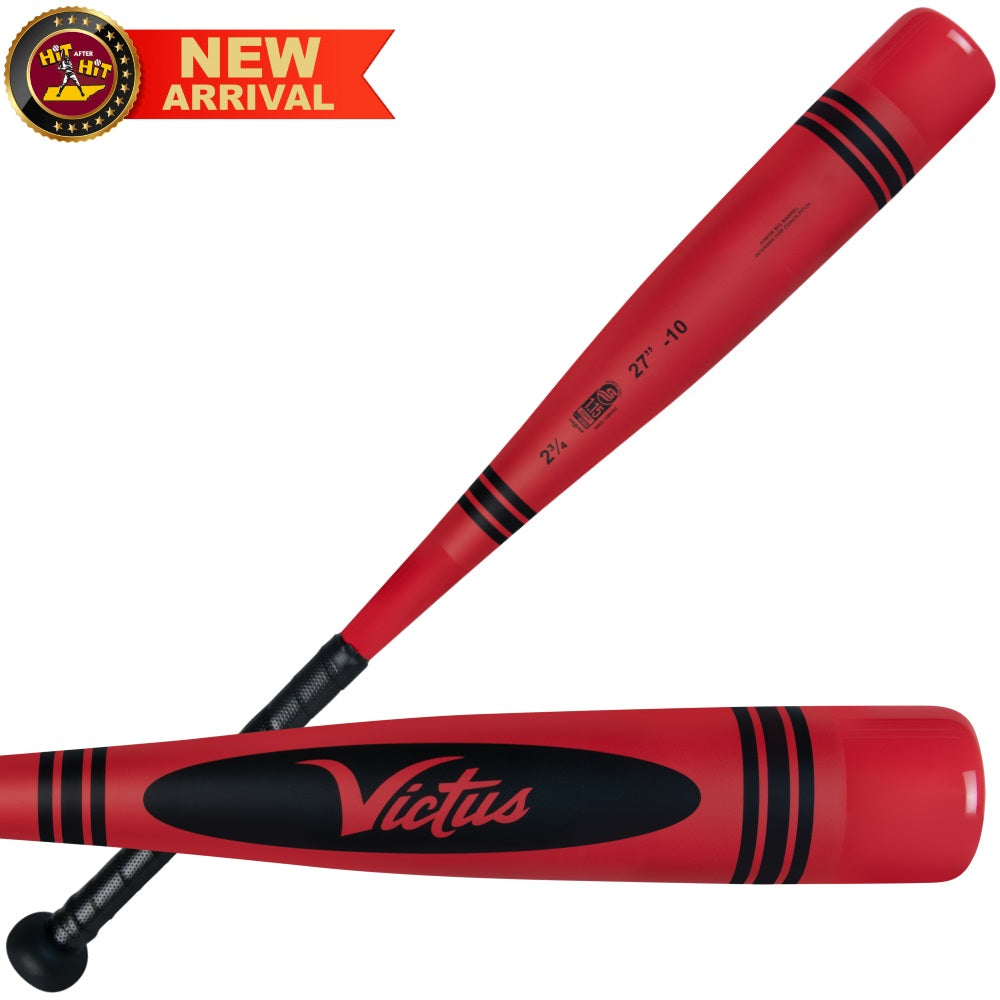 Victus Red Crayon JBB-10 USSSA Baseball Bat: VJBBVIBC-R