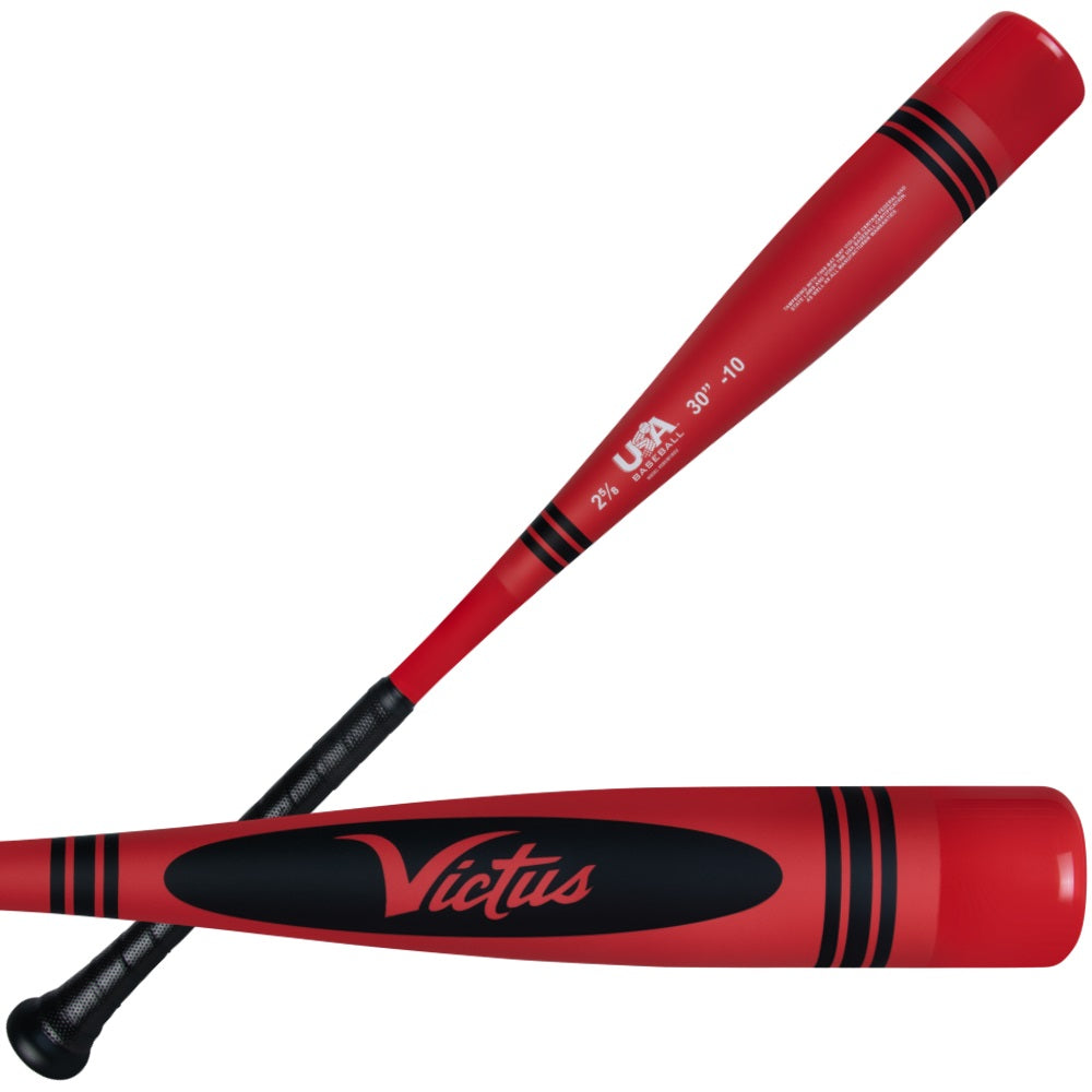 Victus Red Crayon USA -10 Baseball Bat: VSBVIB10CU-R
