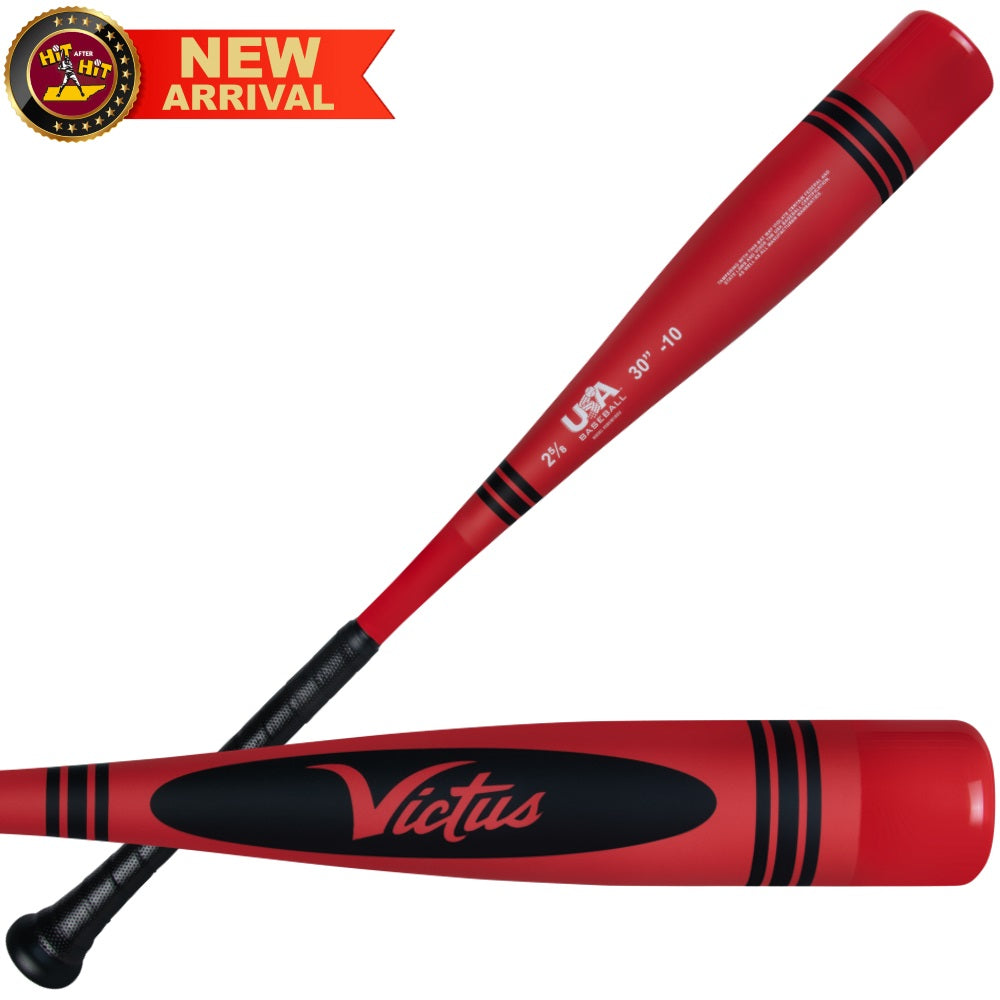 Victus Red Crayon USA -10 Baseball Bat: VSBVIB10CU-R