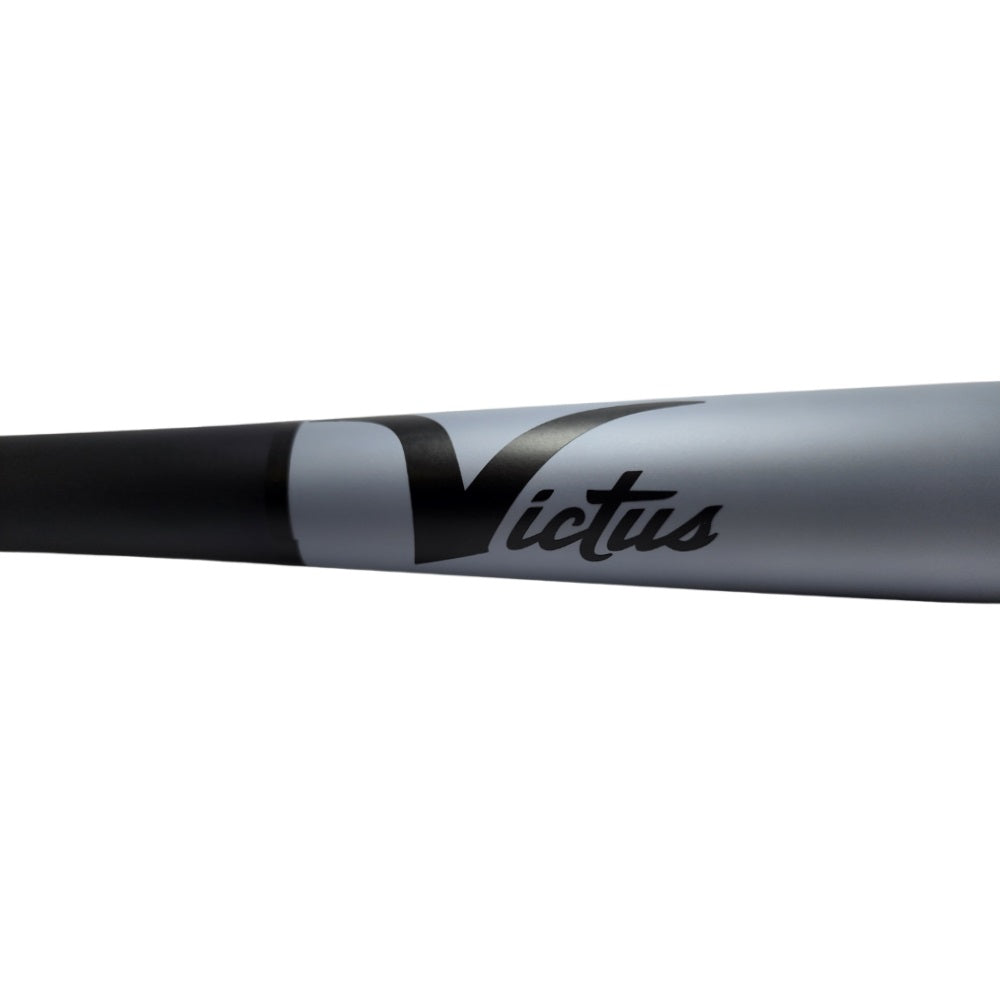 Victus Custom V110 Pro Reserve Wood Bat: Gray and Black