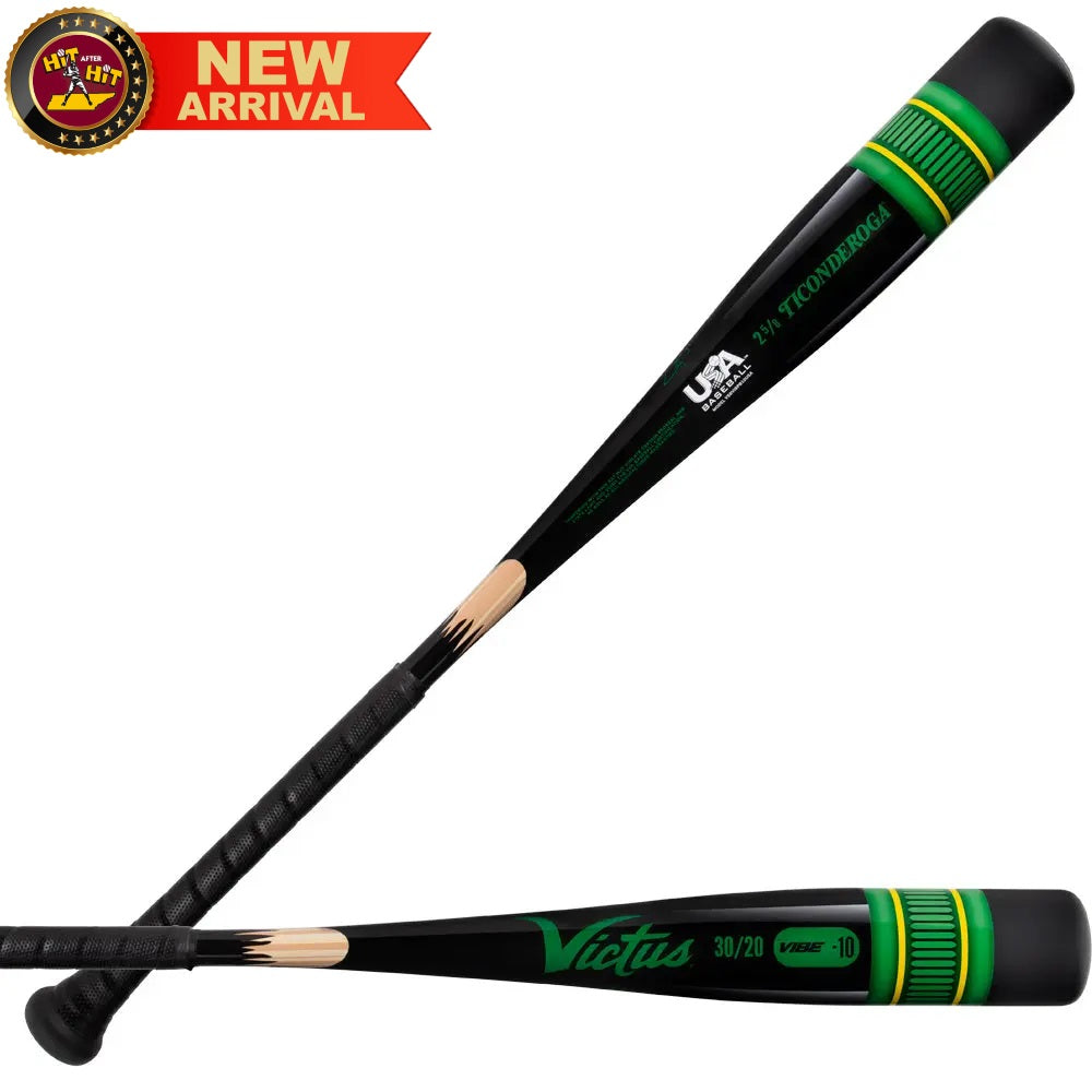 Victus Vibe Black Pencil -10 USA Baseball Bat: VSVIBPB10USA
