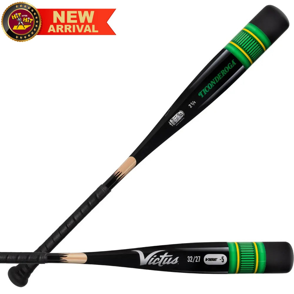Victus Vibe Black Pencil -5 USSSA Baseball Bat: VSVIBPB5