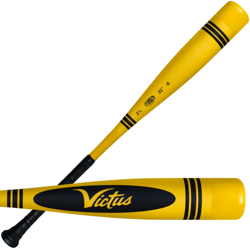 Victus Yellow Crayon -8 USSSA Baseball Bat: VSBVIB8C-YL