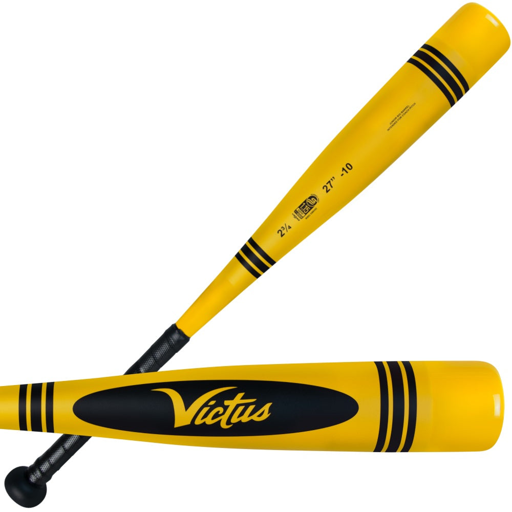 Victus Yellow Crayon JBB-10 USSSA Baseball Bat: VJBBVIBC-YL