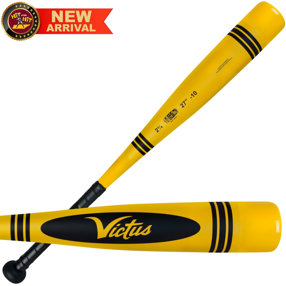 Victus Yellow Crayon JBB-10 USSSA Baseball Bat: VJBBVIBC-YL