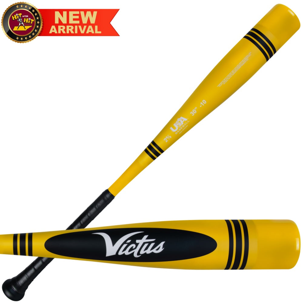 Victus Yellow Crayon USA -10 Baseball Bat: VSBVIB10CU-YL