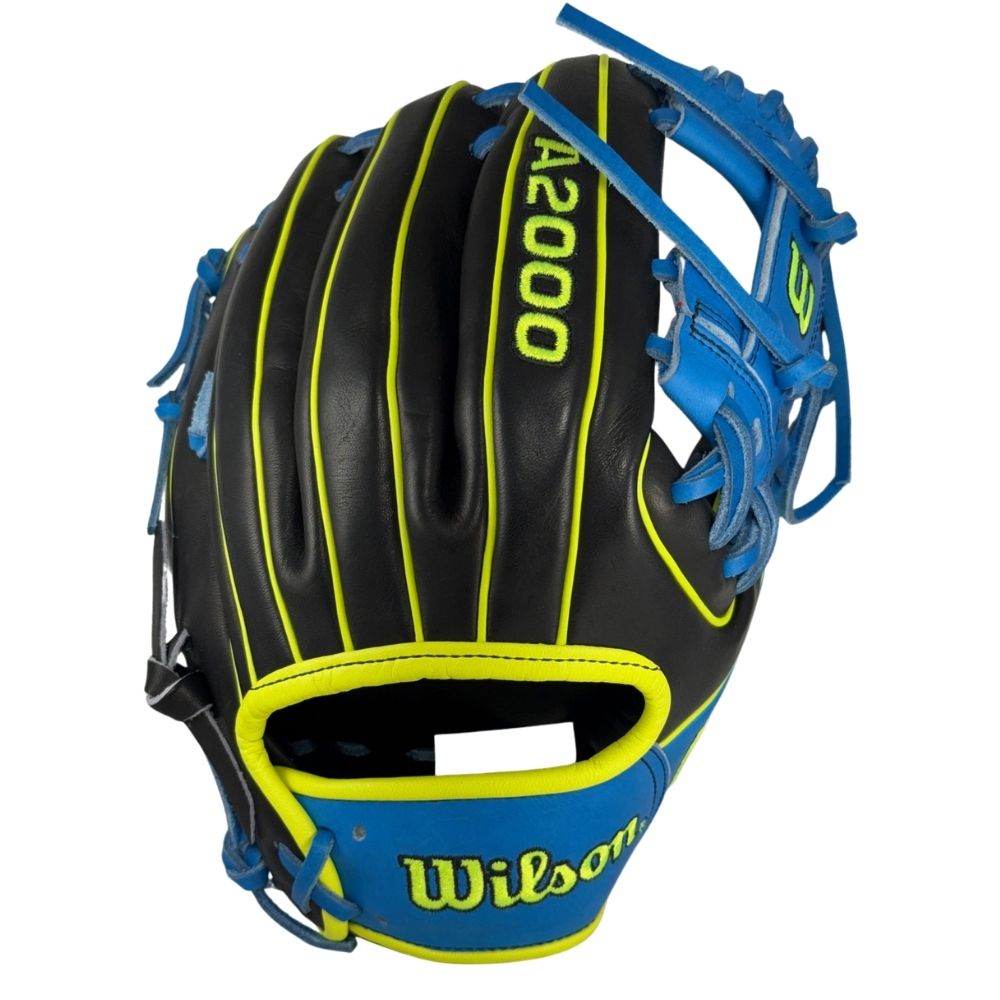 Wilson Custom Black and Autism Blue A2000 PF88 11.25” Infield Baseball Glove