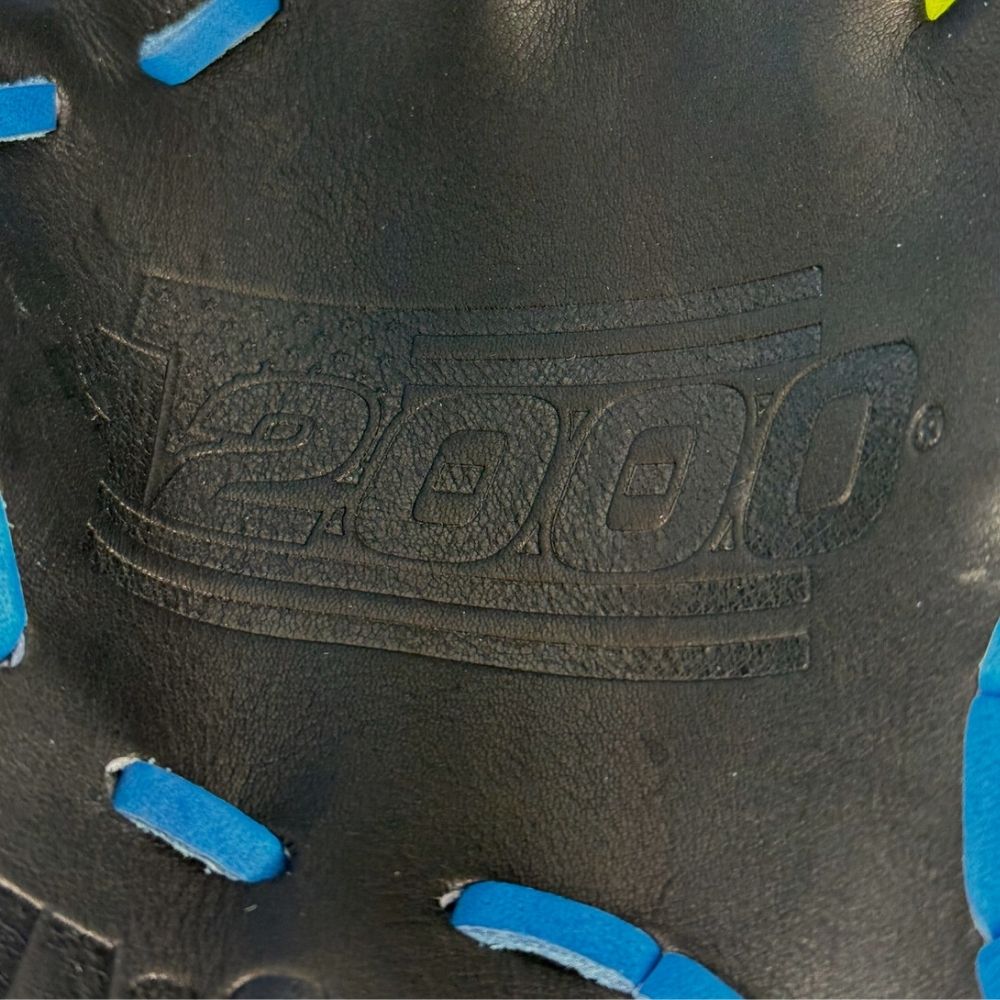 Wilson Custom Black and Autism Blue A2000 PF88 11.25” Infield Baseball Glove