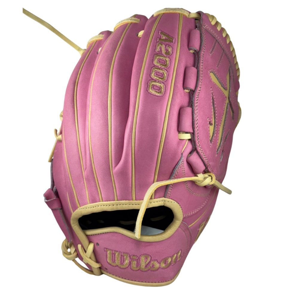 Wilson Custom A2000® B23 Pink and Blonde 12” Pitcher’s Baseball Glove
