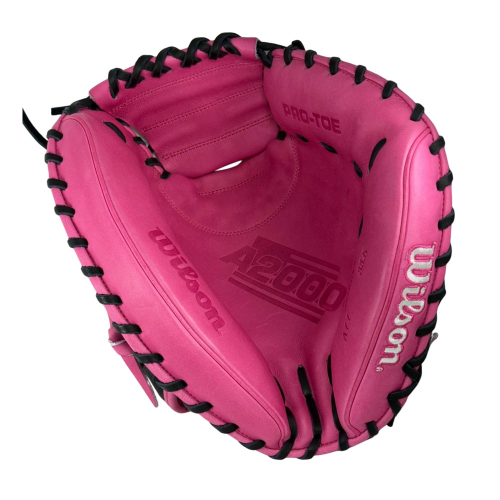 Wilson Custom Black and Pink A2000 M1SS 33.5” Baseball Catchers Mitt