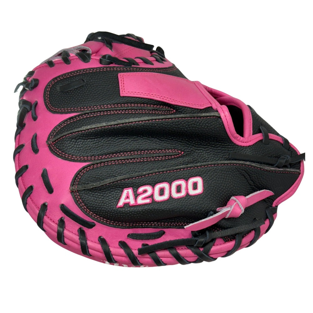 Wilson Custom Black and Pink A2000 M1SS 33.5” Baseball Catchers Mitt