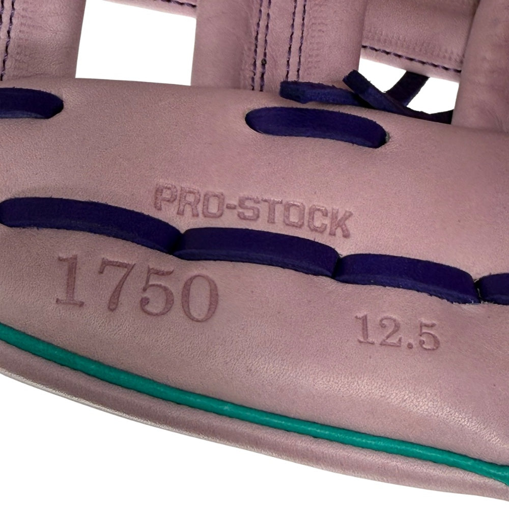 Wilson Custom A2000 Lavender, Purple, Teal 1750 12.5” Outfield Baseball Glove