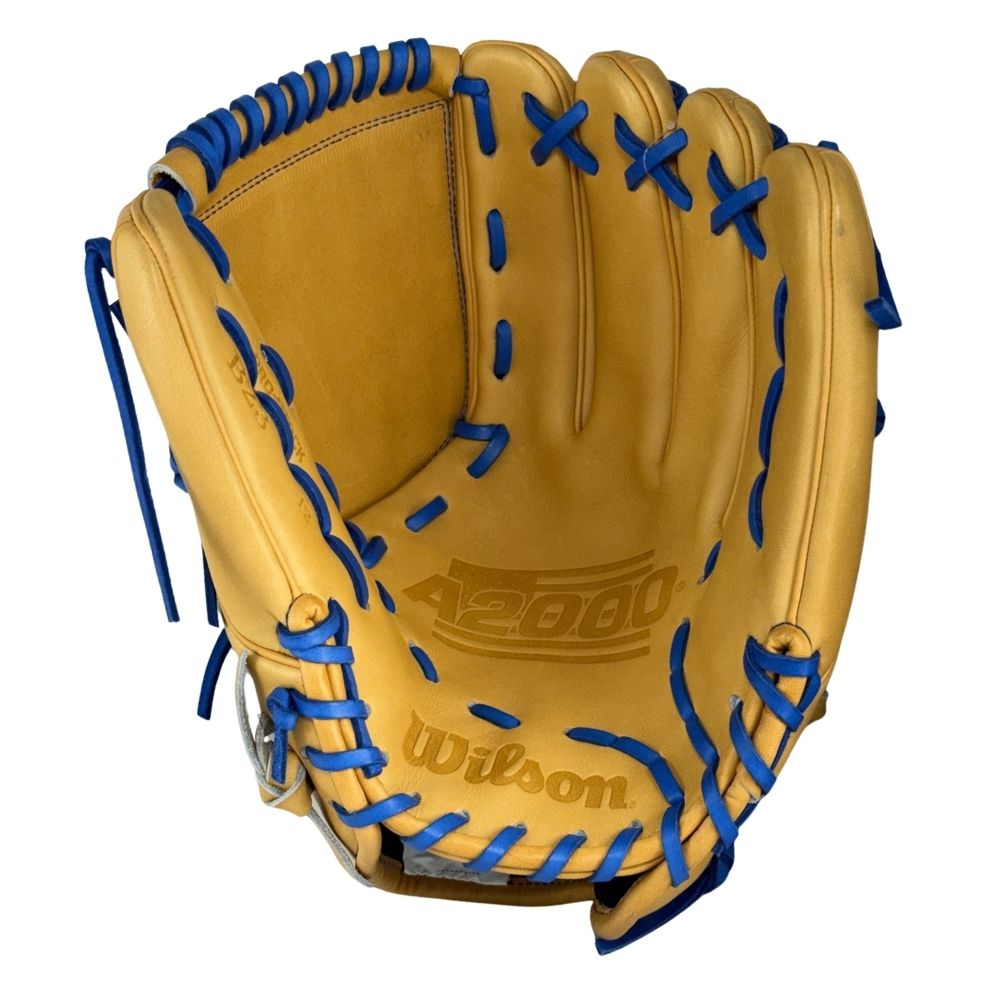 Wilson Custom A2000® B23 Vintage Tan and Royal 12” Pitcher’s Baseball Glove