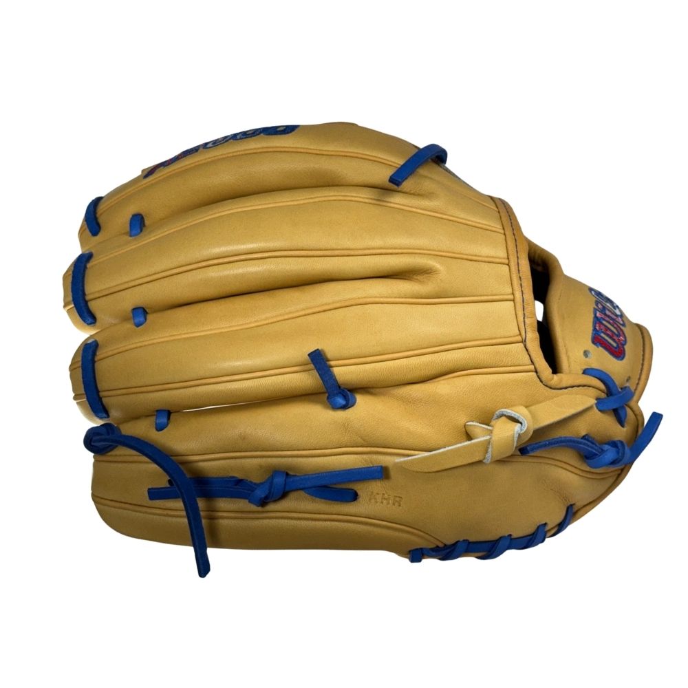 Wilson Custom A2000® B23 Vintage Tan and Royal 12” Pitcher’s Baseball Glove