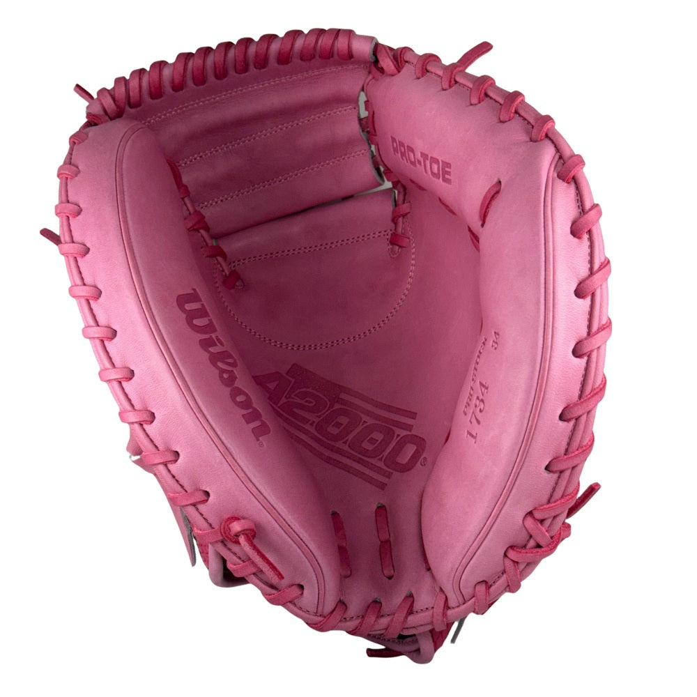 Wilson Custom A2000 1734SS 34" Pink Catcher's Mitt
