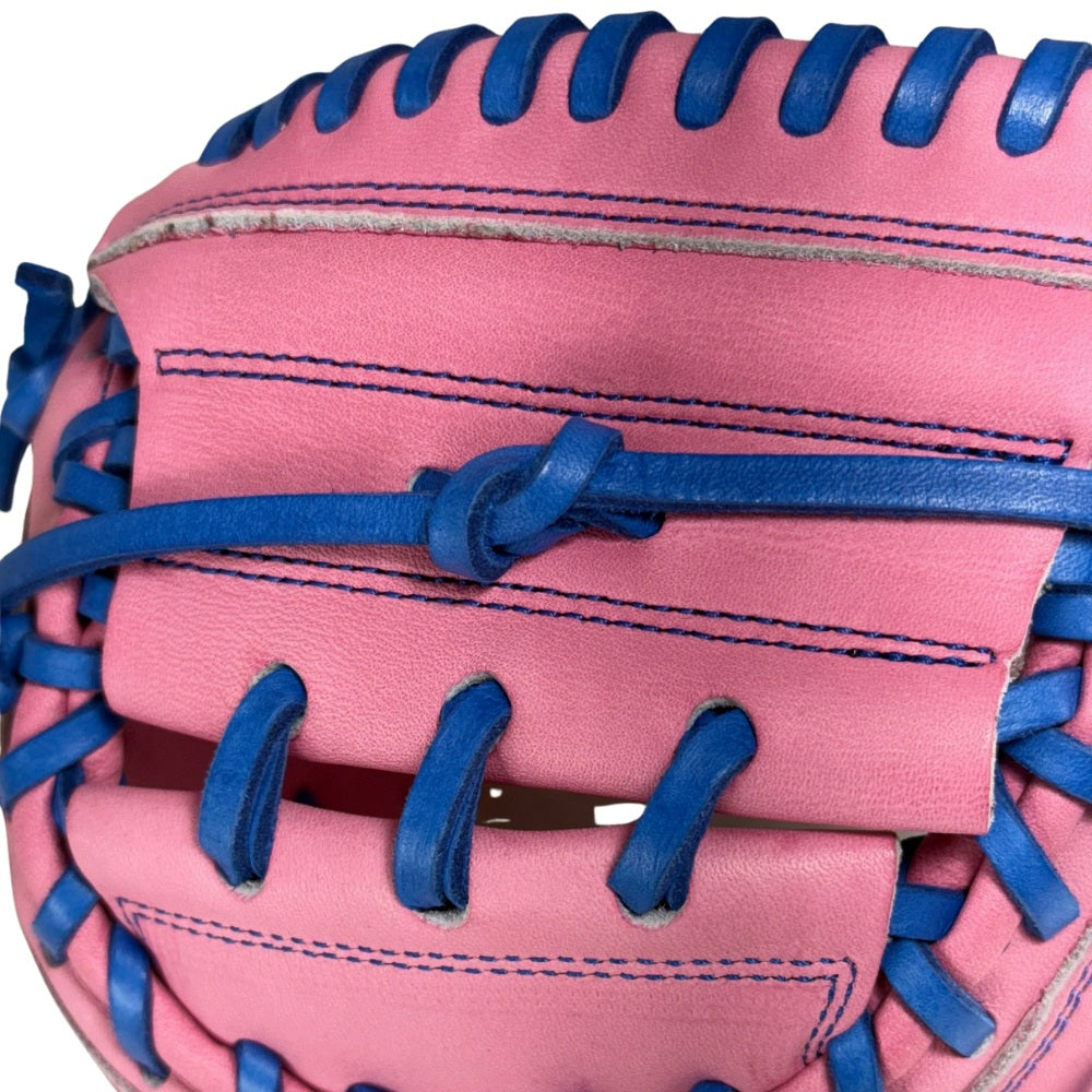 Wilson Custom A2000 Pink and Royal CM33 33" Catcher's Mitt
