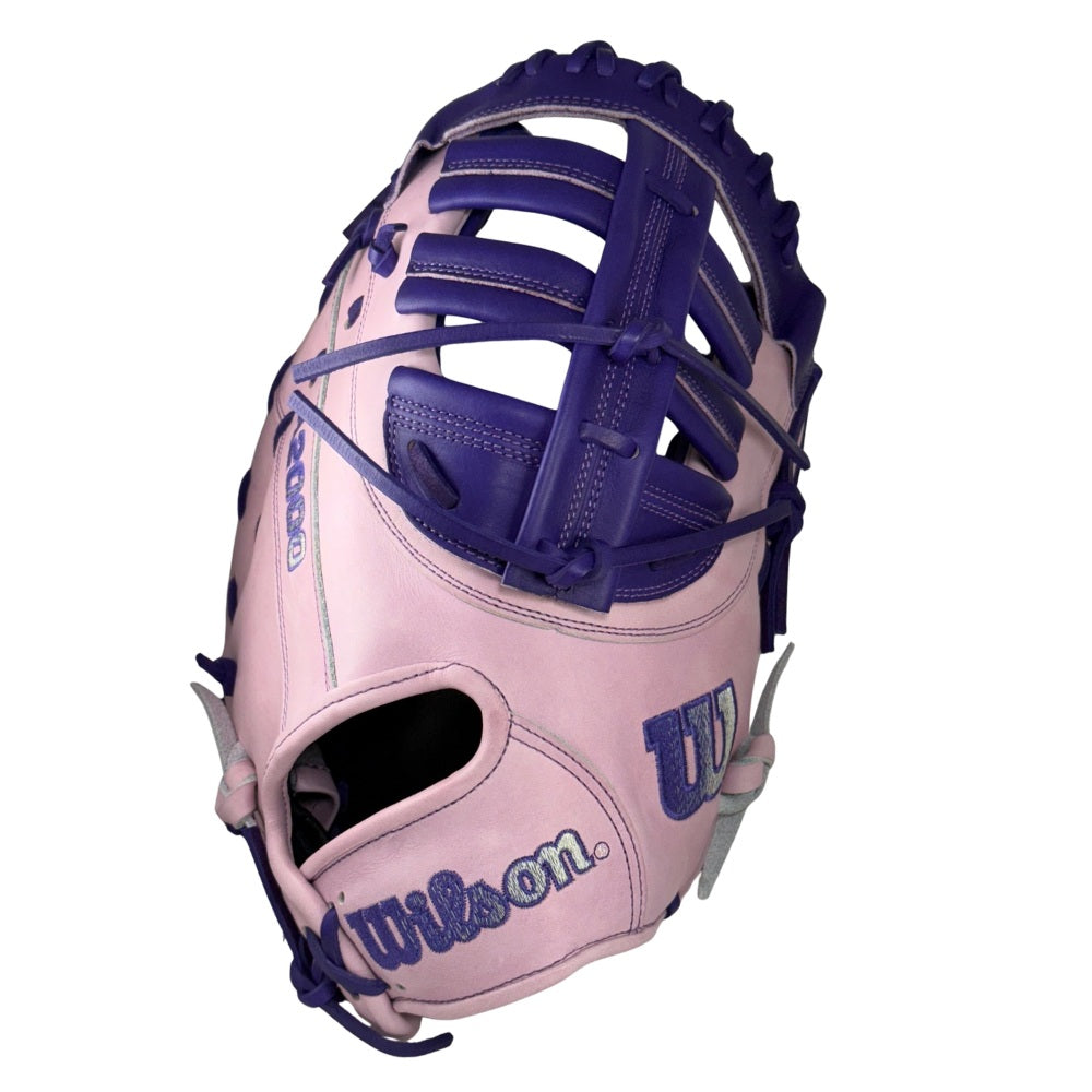 Wilson Custom A2000 2820 Lavender and Purple 12.25” Baseball First Base Mitt