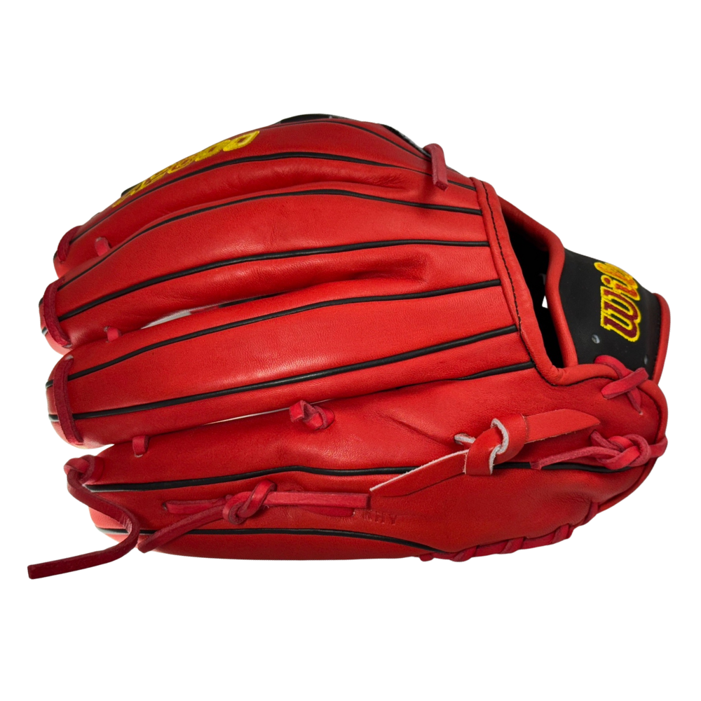 Wilson Custom A2000® B23 Red and Black 12” Pitcher’s Baseball Glove