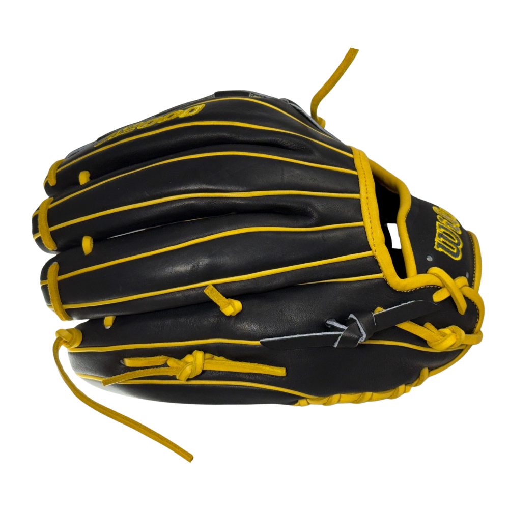 Wilson Custom A2000® B23 Black and Gold 12” Pitcher’s Baseball Glove