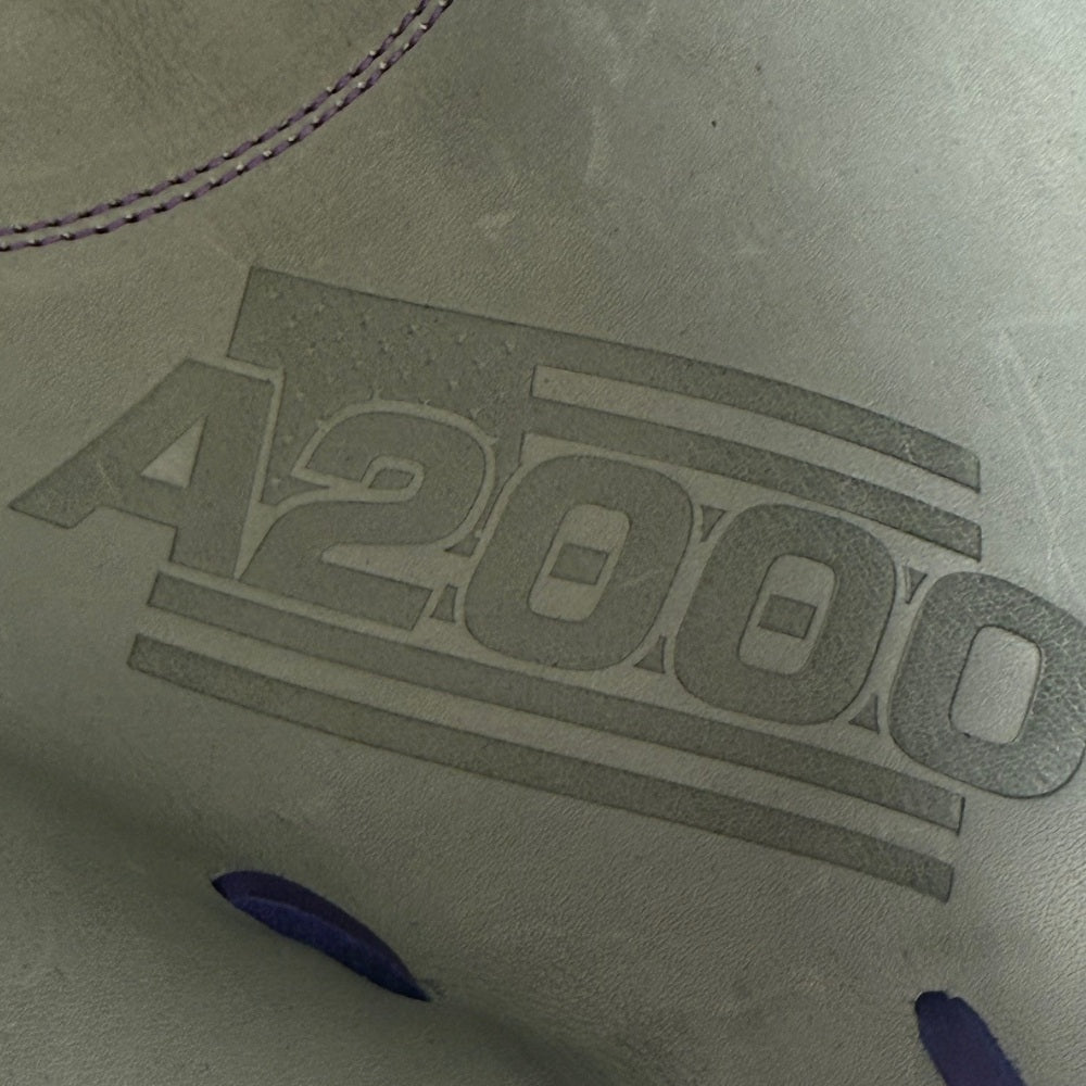 Wilson Custom Purple and Gray A2000 M1D 33.5” Baseball Catchers Mitt