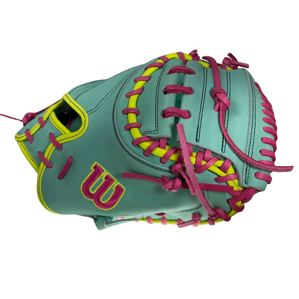 Wilson Custom A2000 Seafoam M1D 33.5” Baseball Catchers Mitt