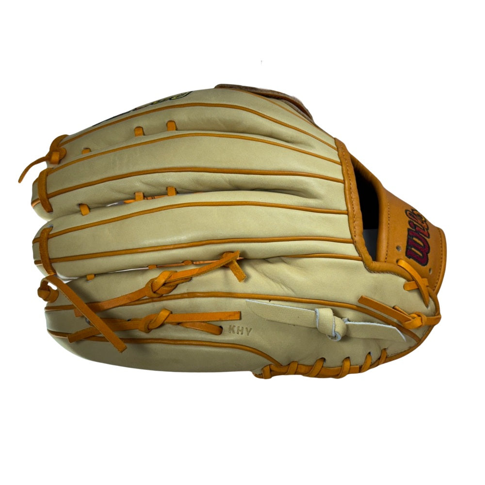 Wilson Custom A2000 Blonde and Orange Tan 1750 12.5” Outfield Baseball Glove