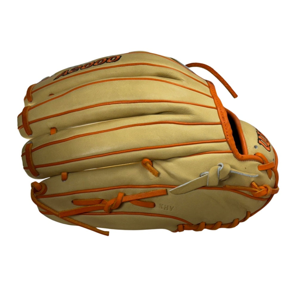 Wilson Custom A2000® B23 Blonde and Orange 12” Pitcher’s Baseball Glove