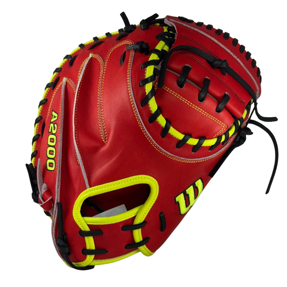 Wilson Custom A2000 Red CM33 33" Catcher's Mitt