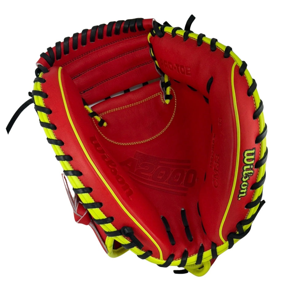 Wilson Custom A2000 Red CM33 33" Catcher's Mitt
