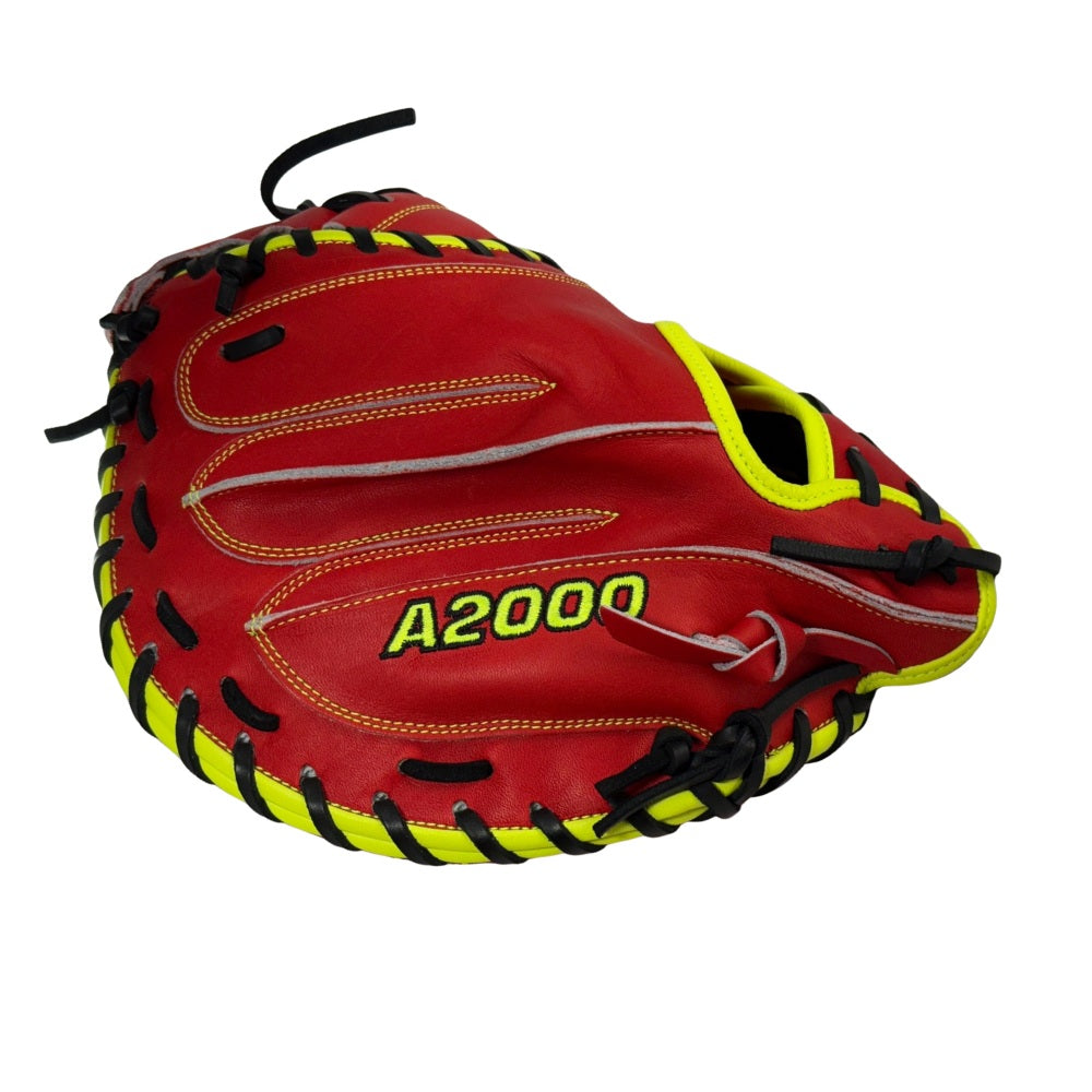 Wilson Custom A2000 Red CM33 33" Catcher's Mitt