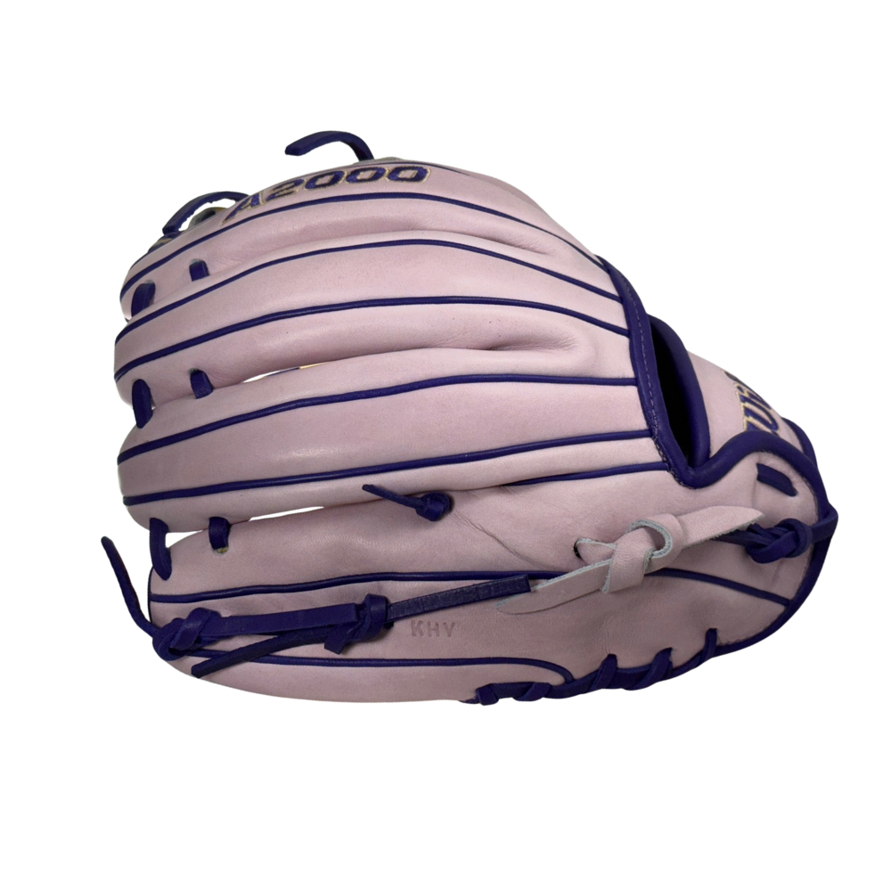 Wilson Custom A2000 PF11 Lavender and Blonde 11" Infield Glove
