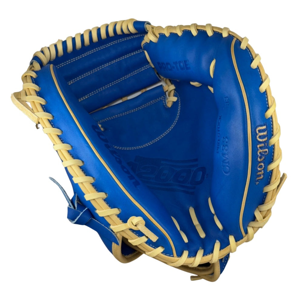 Wilson Custom A2000 Royal CM33 Catcher's Mitt
