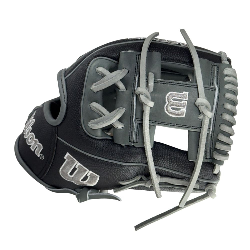Wilson Custom Black and Coal A2000 1975 11.75" Infield Glove