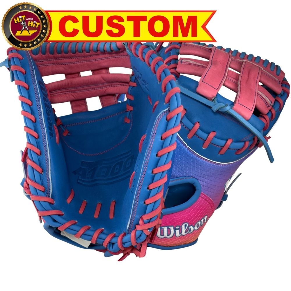 Wilson 2027 Custom A1000 FPCM33 Momentum Fastpitch Catchers Mitt: WBG25301RT33