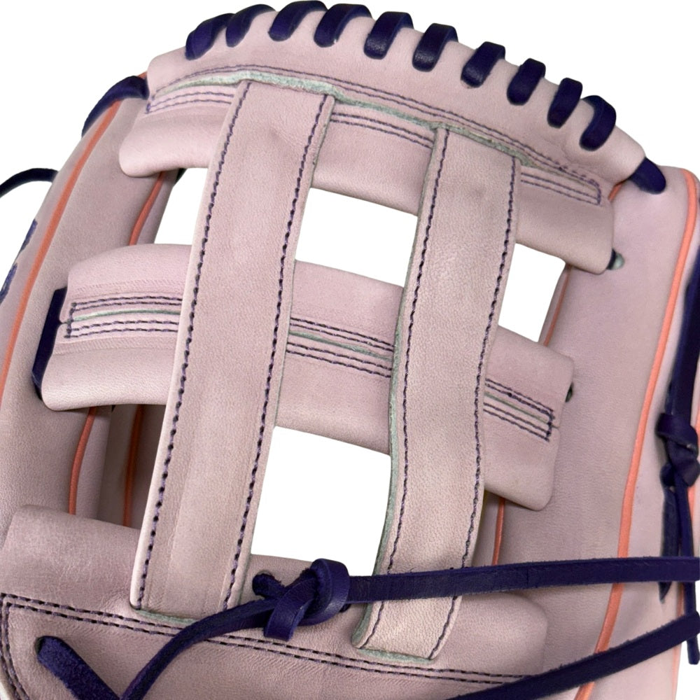 Wilson Custom A2000 Lavender, Pink, and Purple 1750 12.5” Outfield Baseball Glove