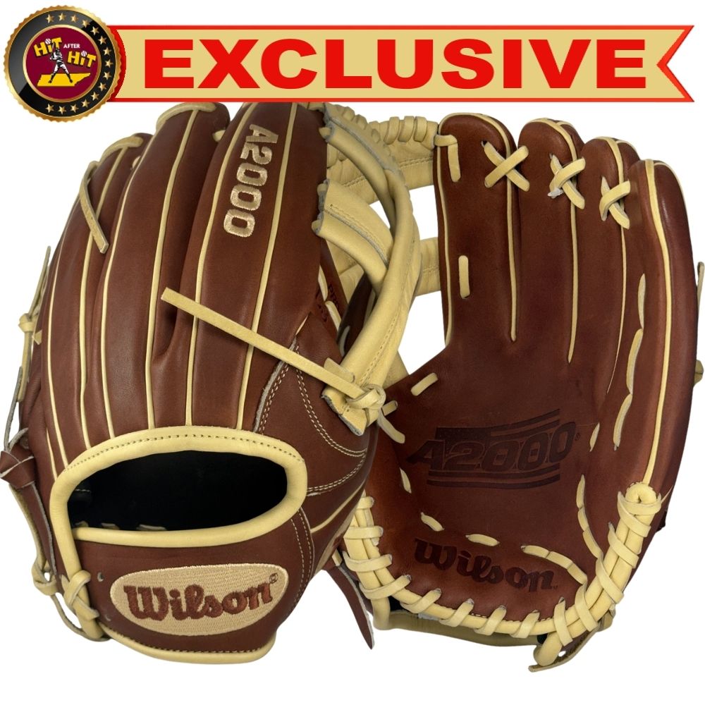 Wilson A2000® Custom Walnut and Blonde EL3 11.75” Infield Glove