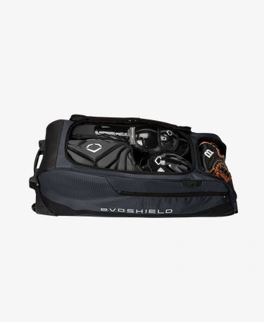 EVOSHIELD CHARCOAL STANDOUT WHEELED BAG: WB5719102