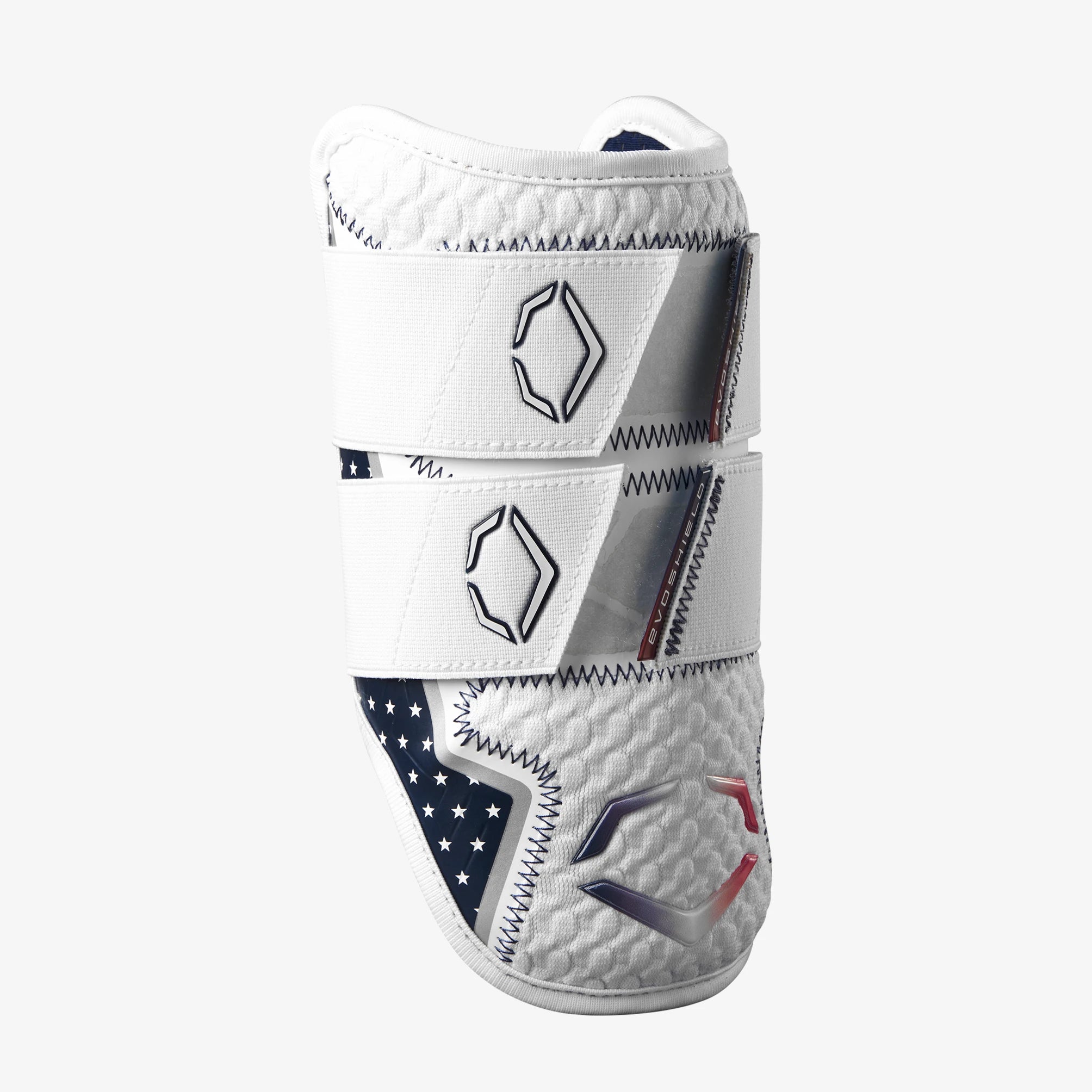 EVOSHIELD PRO-SRZ™ 2.0 BATTER'S DOUBLE STRAP ELBOW GUARD: STARS AND STRIPES