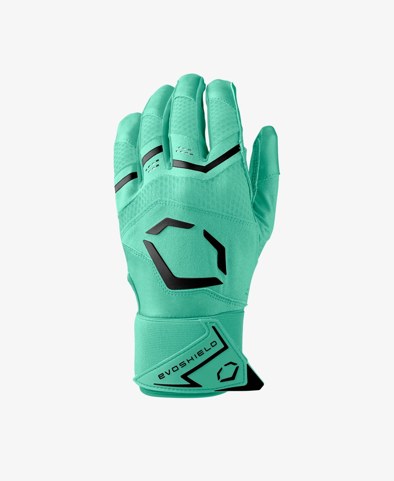 EvoShield Adult Carbyne Seafoam Batting Gloves with Strap: WB5746507