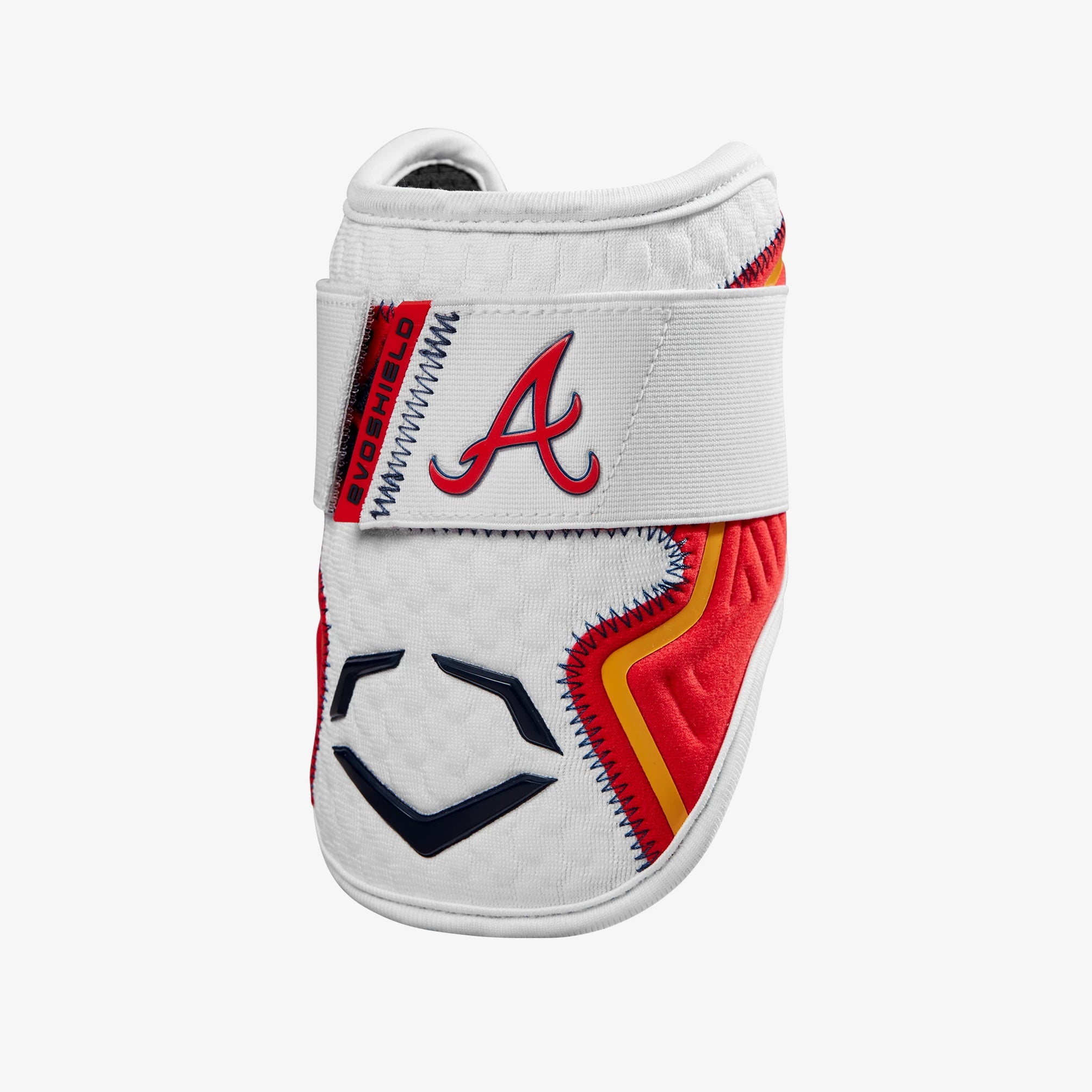 EvoShield PRO-SRZ 2.0 ON FIELD COLLECTION BATTER'S ELBOW GUARD: BRAVES